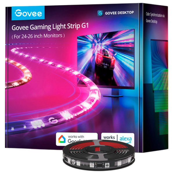 Bandă Led Govee Gaming Light Strip G1 Black  photo 10