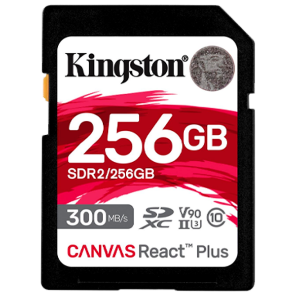 SD Kingston Canvas React Plus 256 GB  photo 1