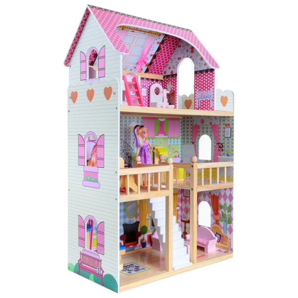 Căsuță pentru păpuși FunFit Eco Kids căsuță 3046 3+ photo 1