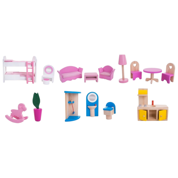 Căsuță pentru păpuși FunFit Eco Kids căsuță 3046 3+ photo 3