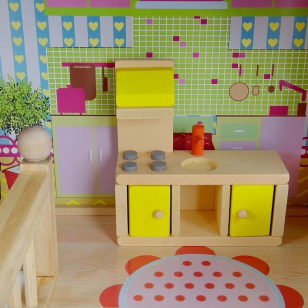 Căsuță pentru păpuși FunFit Eco Kids căsuță 3046 3+ photo 6