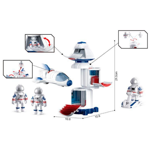 Игровой набор Wenyi Pioneer Space Exploration WY891A-3 Белый Для детей, 3+ photo 2