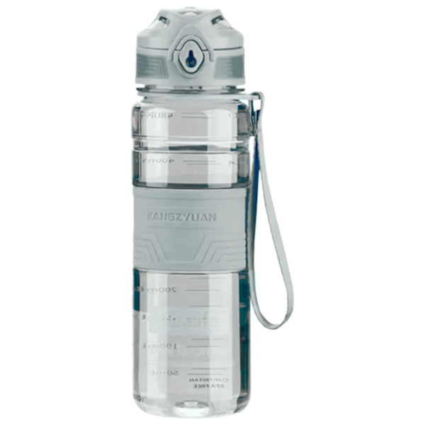 Sticlă pentru apă Kangzyuan 8103 Grey 0.7l photo 1