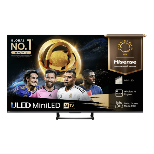 Televizor Hisense 75U7Q Smart TV 4K Black 75" | MiniLED | 4K photo 1