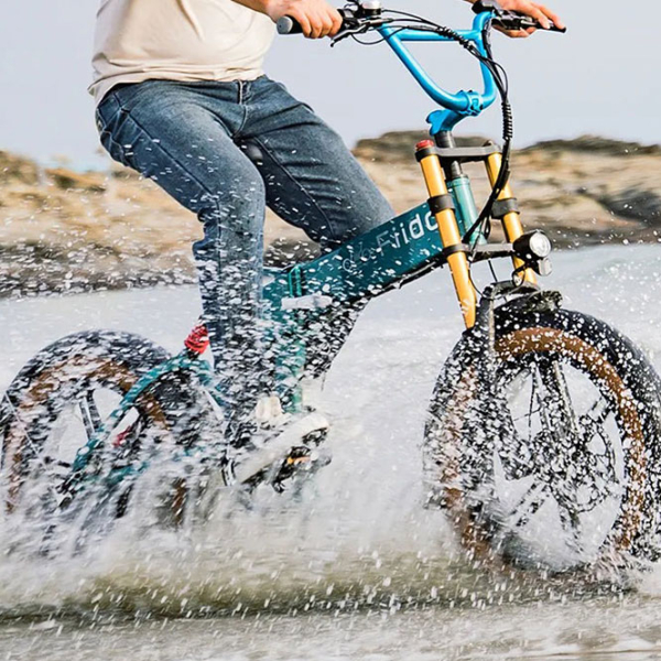 Bicicletă electrică FIIDO M1 Pro Blue 20" | 500 W | până la 80 km photo 17