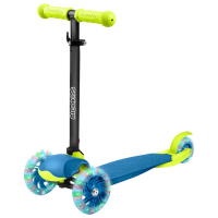Trotinetă pentru copii cu trei roți Ricokids Loco (5642268) Blue 3 ani, 25 kg, Din silicon