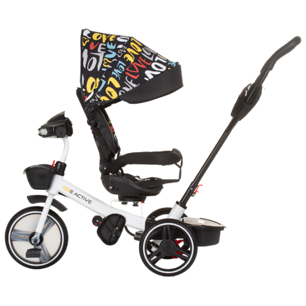 Triciclu Chipolino Be active Black  Aluminiu / Pentru copii photo 3