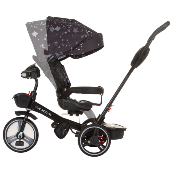 Triciclu Chipolino Be active Black  Aluminiu / Pentru copii photo 2