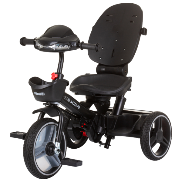 Triciclu Chipolino Be active Black  Aluminiu / Pentru copii photo 6