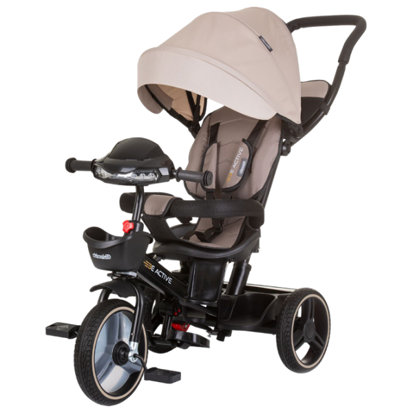 Triciclu Chipolino Be active Beige  Aluminiu / Pentru copii photo 1