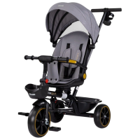 Трицикл Chipolino Max Sport Серый  Алюминий / Детский