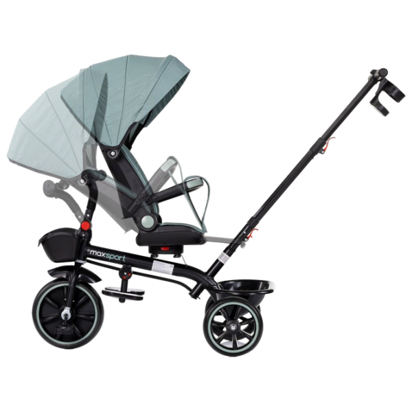 Triciclu Chipolino Max Sport Green  Aluminiu / Pentru copii photo 3