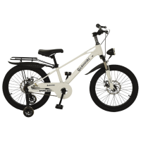 Bicicletă Glamvers Cross Spoke 20" 20" White Black Aliaj de magneziu / Pentru copii