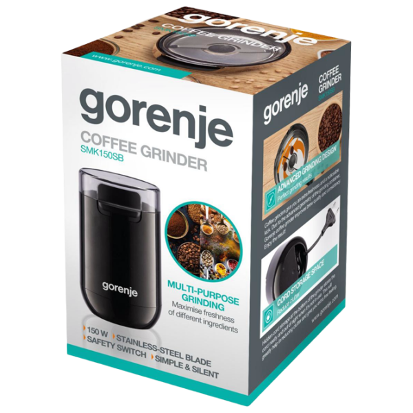 Râșniță de cafea Gorenje SMK150B Black  photo 7