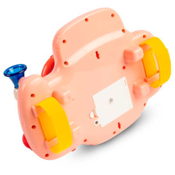 Jucărie interactivă Toyz Driver's Steering Wheel 9015 7962 Pink Pentru copii, 18+ luni photo 3