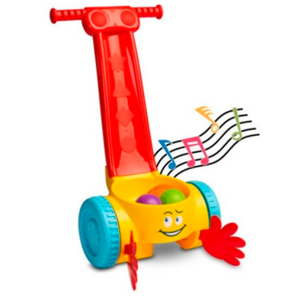 Jucărie interactivă Toyz Ball Collector Pusher Toy 9022 8037 Red Pentru copii, 12+ luni photo 2