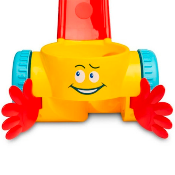 Jucărie interactivă Toyz Ball Collector Pusher Toy 9022 8037 Red Pentru copii, 12+ luni photo 5