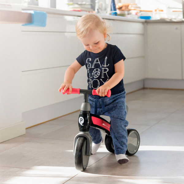 Bicicletă fără pedale Qplay Sweetie Beige Cream Metal / Pentru copii photo 4