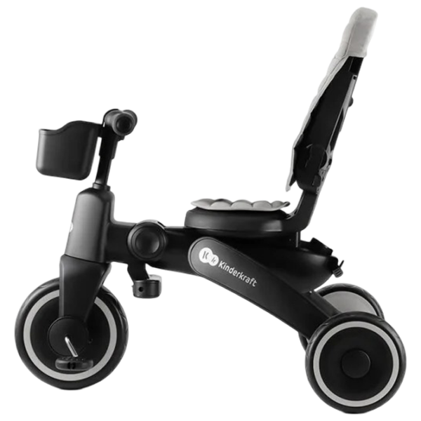 Triciclu KinderKraft Jazz 2 Gray  Metal / Pentru copii photo 7