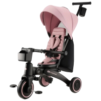 Triciclu KinderKraft Jazz 2 Pink  Metal / Pentru copii