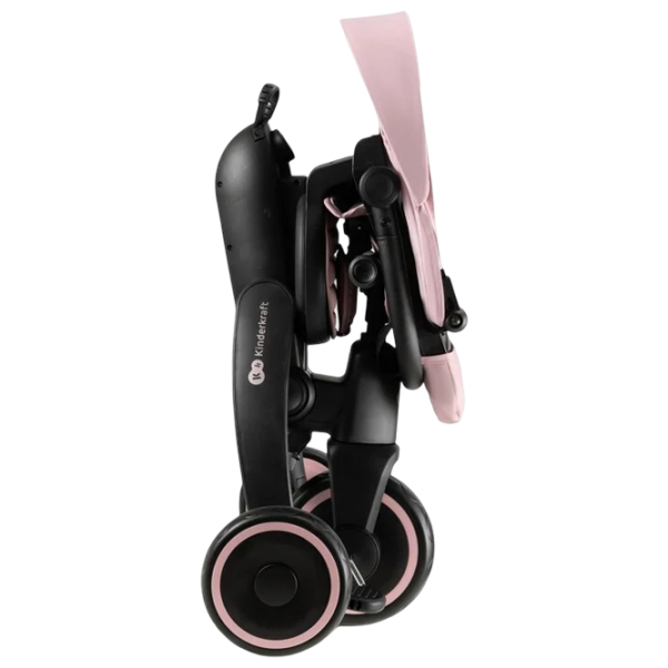 Triciclu KinderKraft Jazz 2 Pink  Metal / Pentru copii photo 3