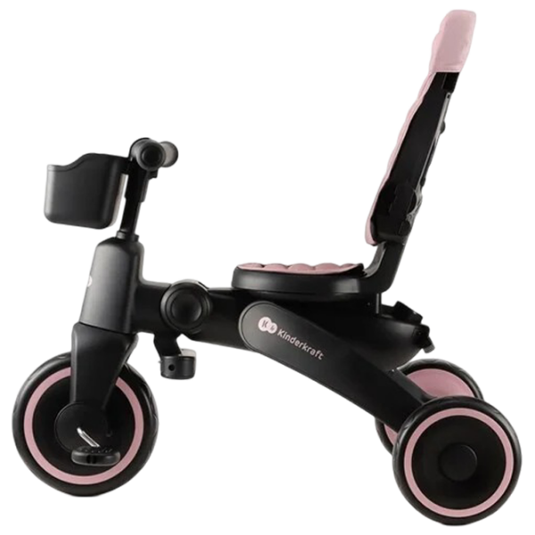 Triciclu KinderKraft Jazz 2 Pink  Metal / Pentru copii photo 6