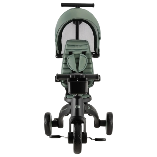 Triciclu KinderKraft Jazz 2 Green  Metal / Pentru copii photo 3