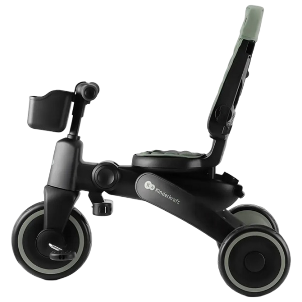 Triciclu KinderKraft Jazz 2 Green  Metal / Pentru copii photo 6