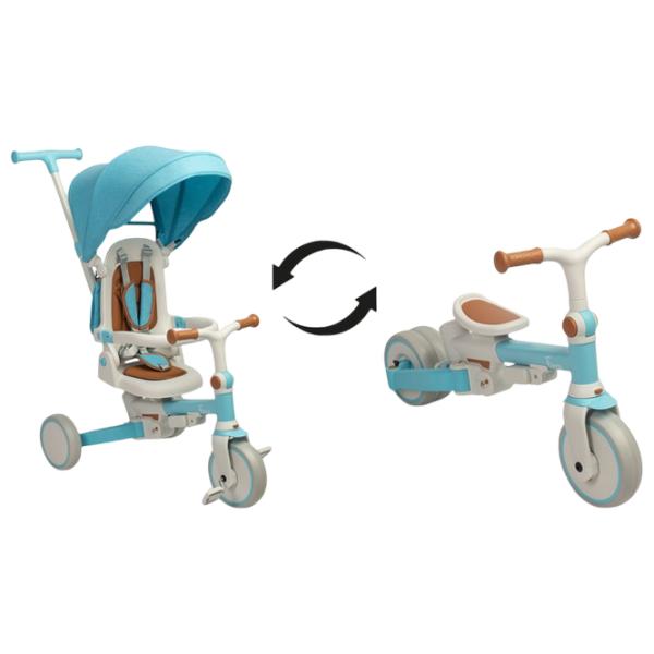 Triciclu Caretero TOYZ-0363 Gray  Metal / Pentru copii photo 5