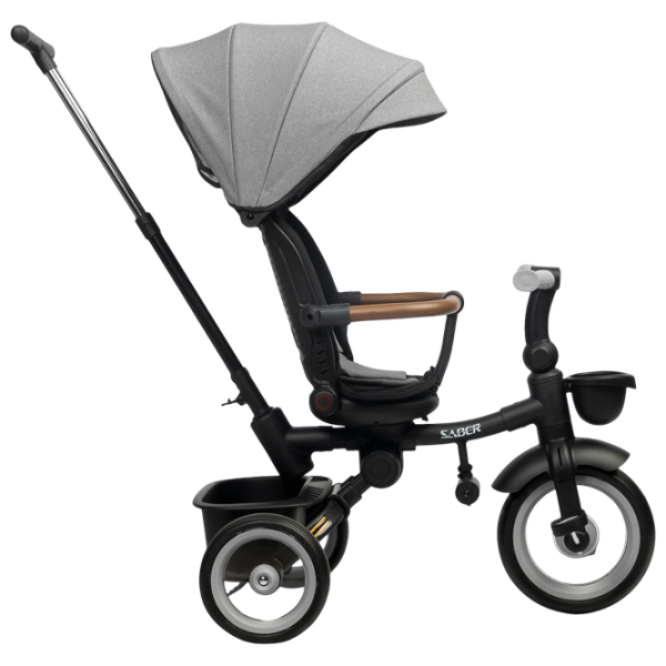 Bicicletă Caretero Saber Gray  Metal / Pentru copii photo 3