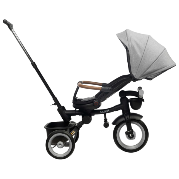 Bicicletă Caretero Saber Gray  Metal / Pentru copii photo 5