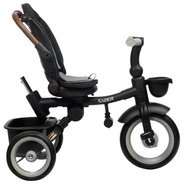 Bicicletă Caretero Saber Gray  Metal / Pentru copii photo 6