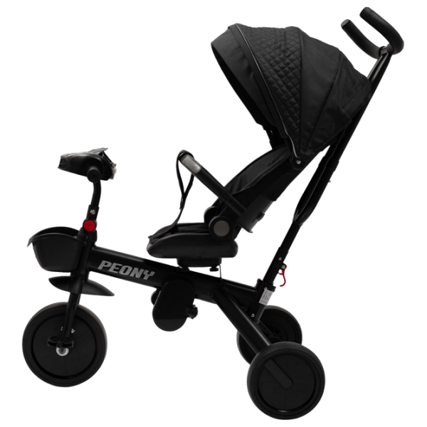 Triciclu Baby Mix Peony EVA Black  Metal / Pentru copii photo 4