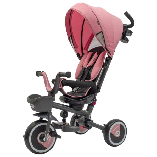 Triciclu Baby Mix Relax 365° Pink  Metal / Pentru copii photo 1