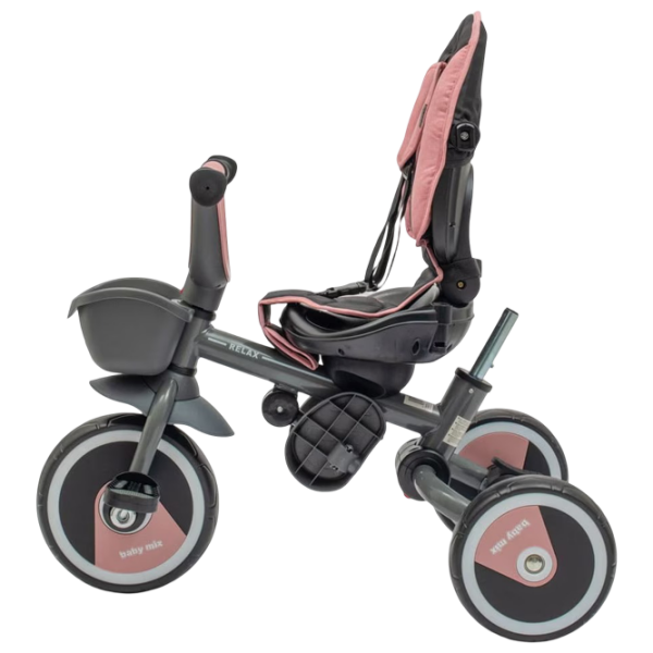 Triciclu Baby Mix Relax 365° Pink  Metal / Pentru copii photo 3