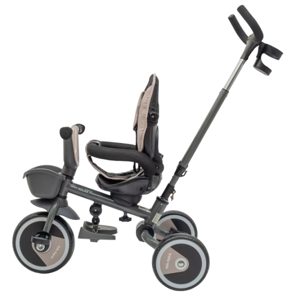 Triciclu Baby Mix Relax 365° Beige  Metal / Pentru copii photo 2