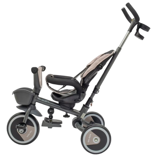 Triciclu Baby Mix Relax 365° Beige  Metal / Pentru copii photo 4