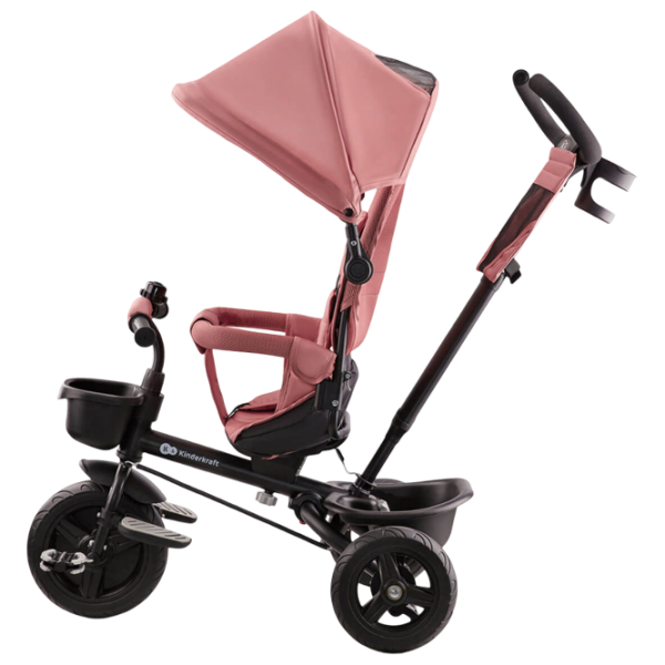Трицикл KinderKraft Aveo Розовый  Металл / Детский photo 2