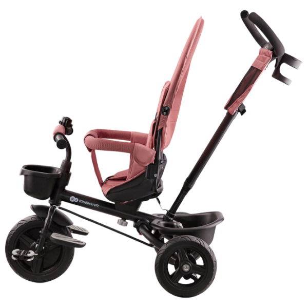 Трицикл KinderKraft Aveo Розовый  Металл / Детский photo 4