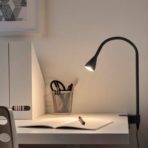 Lampă Ikea Navlinge Black Rețea photo 3