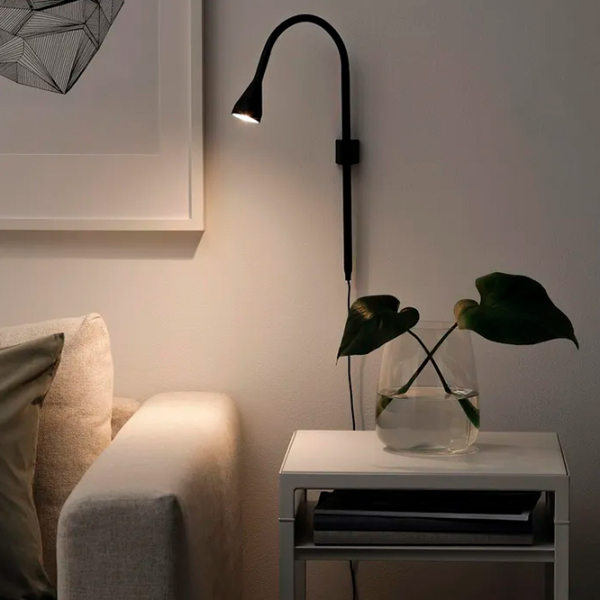 Lampă Ikea Navlinge Black Rețea photo 5