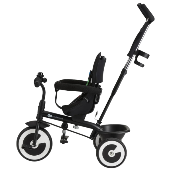 Triciclu KinderKraft Aston Black  Metal / Pentru copii photo 4