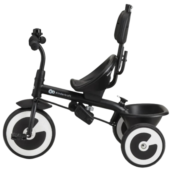 Triciclu KinderKraft Aston Black  Metal / Pentru copii photo 5