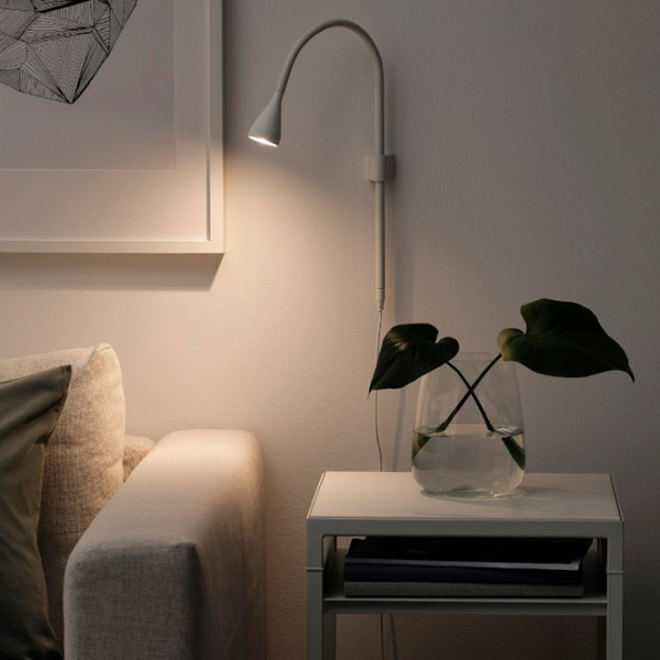 Lampă Ikea Navlinge White Rețea photo 4