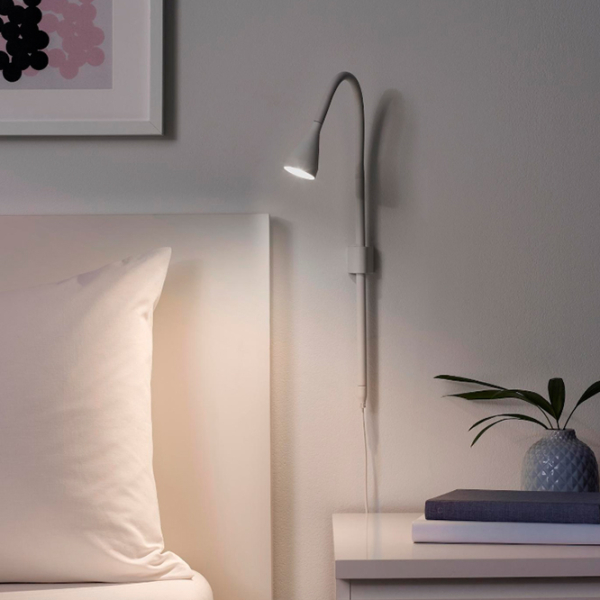 Lampă Ikea Navlinge White Rețea photo 6