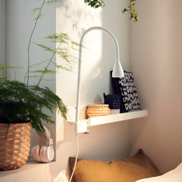 Lampă Ikea Navlinge White Rețea photo 7
