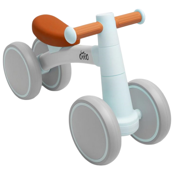 Bicicletă fără pedale Caretero Otto 7" Blue Gray Metal / Pentru copii photo 1