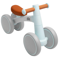 Bicicletă fără pedale Caretero Otto 7" Blue Gray Metal / Pentru copii