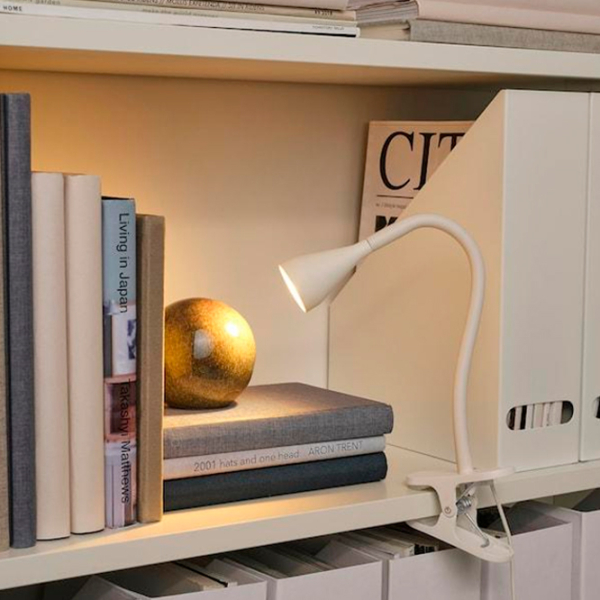 Lampă Ikea Navlinge White Rețea photo 3