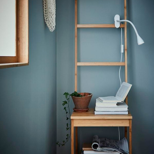 Lampă Ikea Navlinge White Rețea photo 5